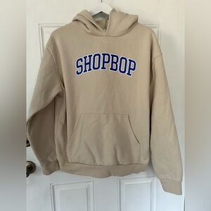 Shopbop Men's Beige Hoodie